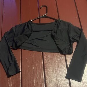 SHEIN Black Long Sleeve Camisole